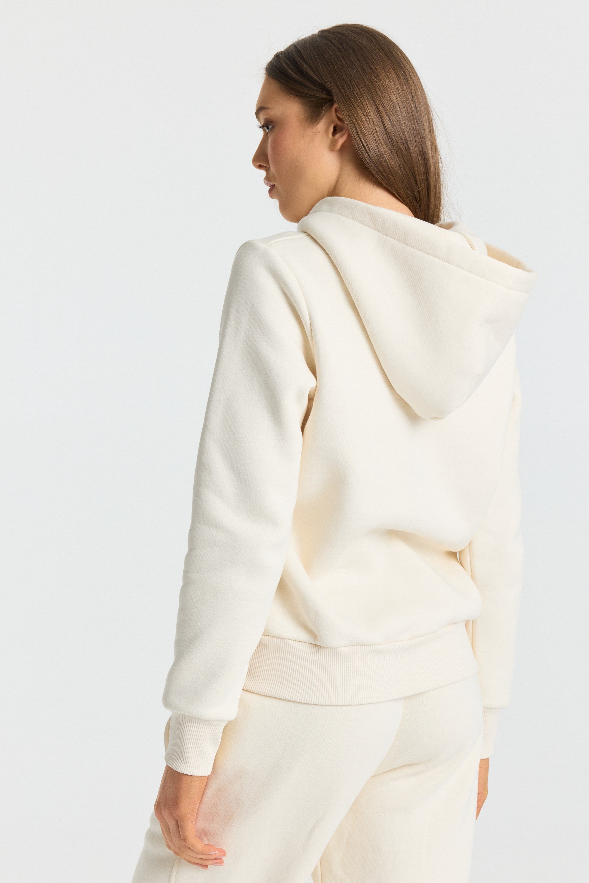 W. Cosmo Zip Hoodie - Creme